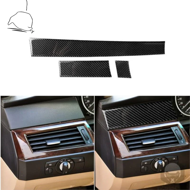 For BMW E60 2005-2010 Carbon Fiber Decoration Strip Cover Trim Dashboard Panel Sticker Interior Car-Styling Protector Accessorie
For BMW E60 2005-2010 Carbon Fiber Decoration Strip Cover Trim Dashboard Panel Sticker Interior Car-Styling Protector Accessorie