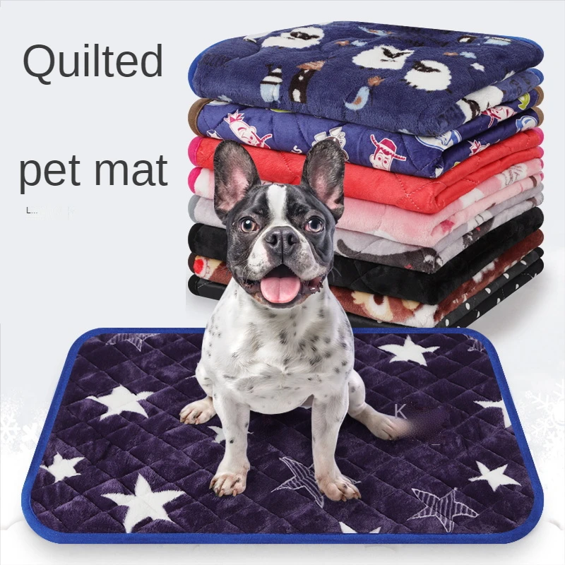 Small Dog Mattresses Cat Pads Supplies Cat Supplies Cartoon Prints Warm and Cotton Comfortable Pet Blankets Pet Pads
Small Dog Mattresses Cat Pads Supplies Cat Supplies Cartoon Prints Warm and Cotton Comfortable Pet Blankets Pet Pads