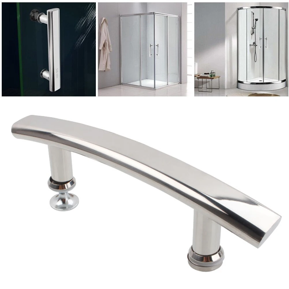 Armrest Shower Door Handle Shower Room Handle Arc Hole Distance 145mm Shower Handle High Quality Silver 100% New
Armrest Shower Door Handle Shower Room Handle Arc Hole Distance 145mm Shower Handle High Quality Silver 100% New