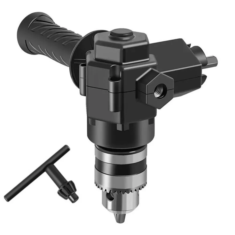 1 Pc 90° Three Jaw Chuck Corner Electric Impact Drill Adapter Right Angle Bend Extension Steel For Power Tools Accessories
1 Pc 90° Three Jaw Chuck Corner Electric Impact Drill Adapter Right Angle Bend Extension Steel For Power Tools Accessories