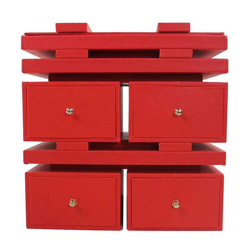 2022 New Fashion Chinese Style Wedding Leather Jewelry Gift Box Jewelry Packaging Display Makeup Case Organizer Storage
2022 New Fashion Chinese Style Wedding Leather Jewelry Gift Box Jewelry Packaging Display Makeup Case Organizer Storage