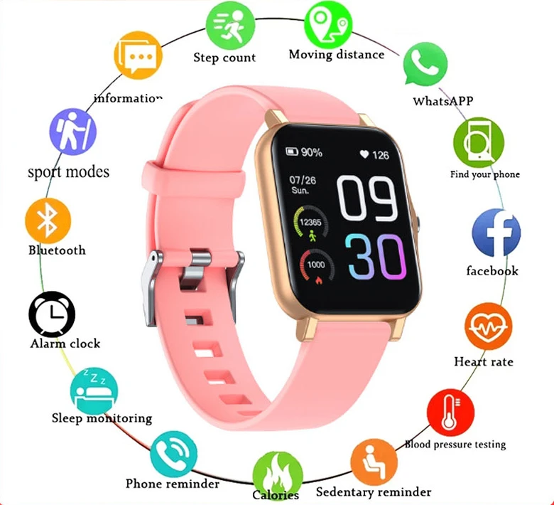 New Smartwatch GTS2 Fitness Smart Watch Men Women Sports Tracker Sleep Heart Rate Monitor Pulse Oximeter Mini Watch
New Smartwatch GTS2 Fitness Smart Watch Men Women Sports Tracker Sleep Heart Rate Monitor Pulse Oximeter Mini Watch