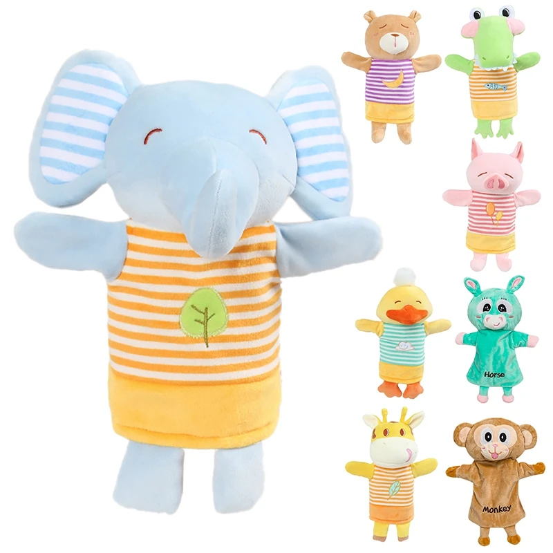 FBIL-Animal Animal Puppets Plush Soft Cute Doll Hand Puppet Storytelling Parent-Child Toy Gift Fun Interactive Toddler Toy 
FBIL-Animal Animal Puppets Plush Soft Cute Doll Hand Puppet Storytelling Parent-Child Toy Gift Fun Interactive Toddler Toy