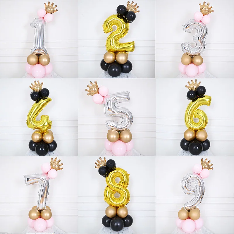 Children's Birthday Digital Balloon 2022 New 32-inch Gold and Silver Digital Column Aluminum Film Balloon Decoration Arrangement
Children's Birthday Digital Balloon 2022 New 32-inch Gold and Silver Digital Column Aluminum Film Balloon Decoration Arrangement