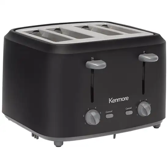 kitchen bread grill 4-Slice Toaster with Dual Controls, Matte Black Toasting Machine
kitchen bread grill 4-Slice Toaster with Dual Controls, Matte Black Toasting Machine