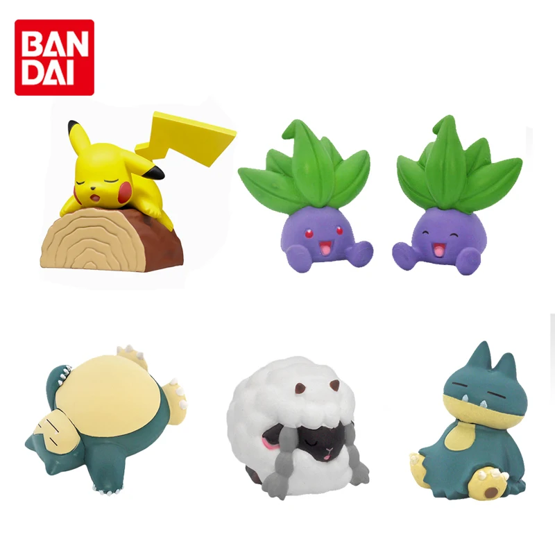 Bandai Genuine Pokemon Anime Figures Pikachu Snorlax Oddish Wooloo Munchlax Action Figure Collection Model Ornaments Toys
Bandai Genuine Pokemon Anime Figures Pikachu Snorlax Oddish Wooloo Munchlax Action Figure Collection Model Ornaments Toys