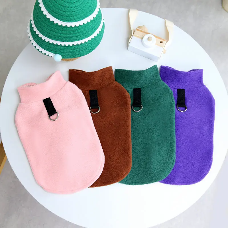 Pet Clothes Autumn Winter Warm Harness Small Dog Vest Fashion Solid Sweater Puppy Harness Wool Pullover Chihuahua Poodle Bulldog
Pet Clothes Autumn Winter Warm Harness Small Dog Vest Fashion Solid Sweater Puppy Harness Wool Pullover Chihuahua Poodle Bulldog