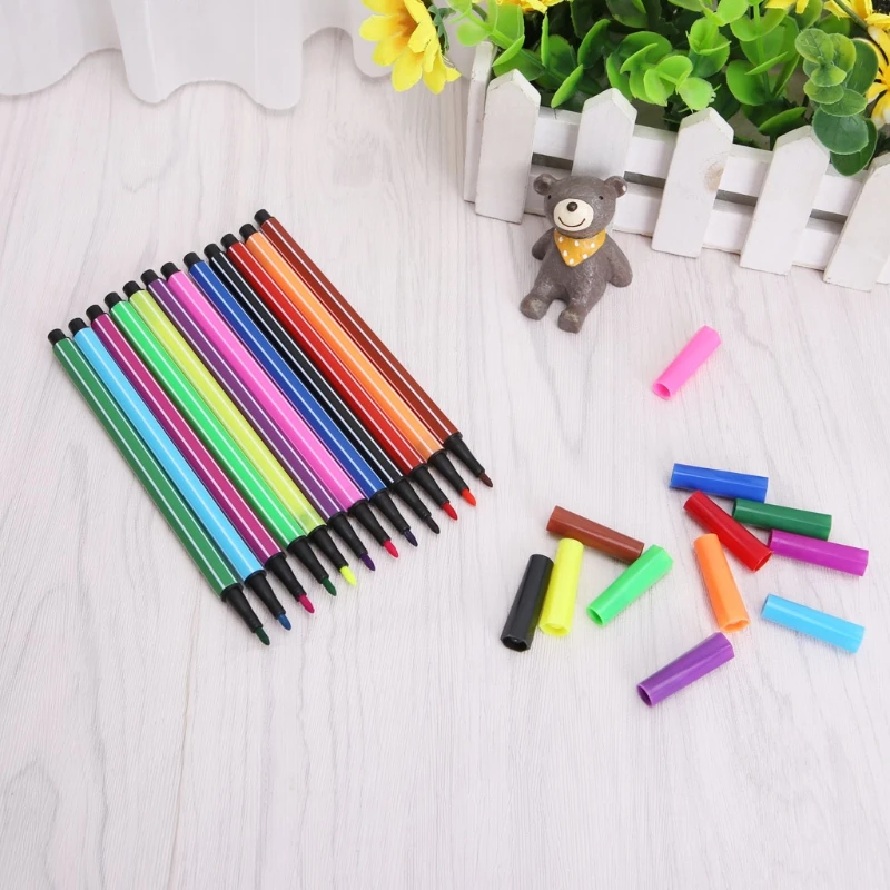 12/24 Colors Box Water Color Pen Set Marker Highlighter for Kids Stationery School Supplies
12/24 Colors Box Water Color Pen Set Marker Highlighter for Kids Stationery School Supplies