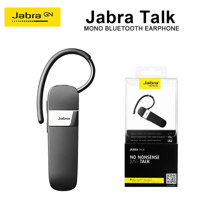 

100% Оригинальные беспроводные Bluetooth-наушники JABRA TALK, наушники с одним звуком, бизнес-гарнитура с микрофоном, наушники