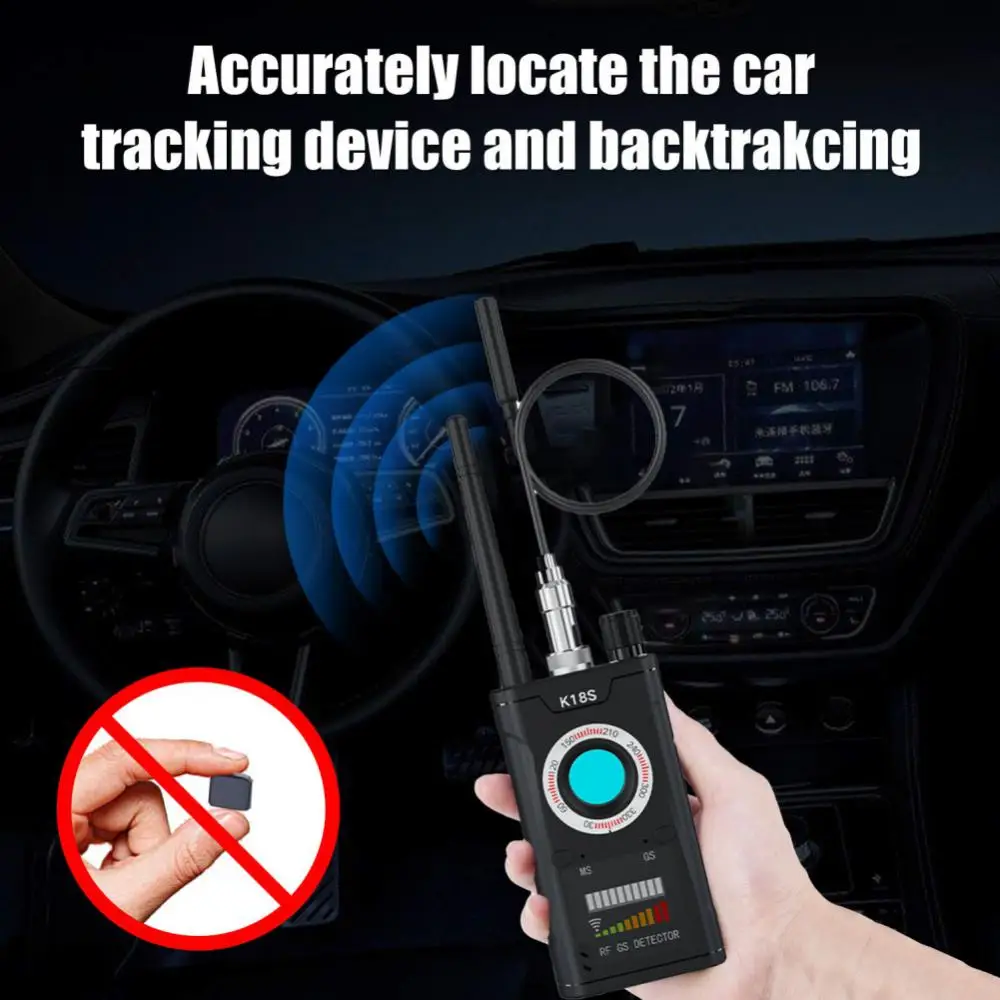 Scanner Infrared Finder Anti Tap Detector Multi-function Anti Camera Gps Locator Signal Detection Portable Gsm Secret Bug Finder
Scanner Infrared Finder Anti Tap Detector Multi-function Anti Camera Gps Locator Signal Detection Portable Gsm Secret Bug Finder