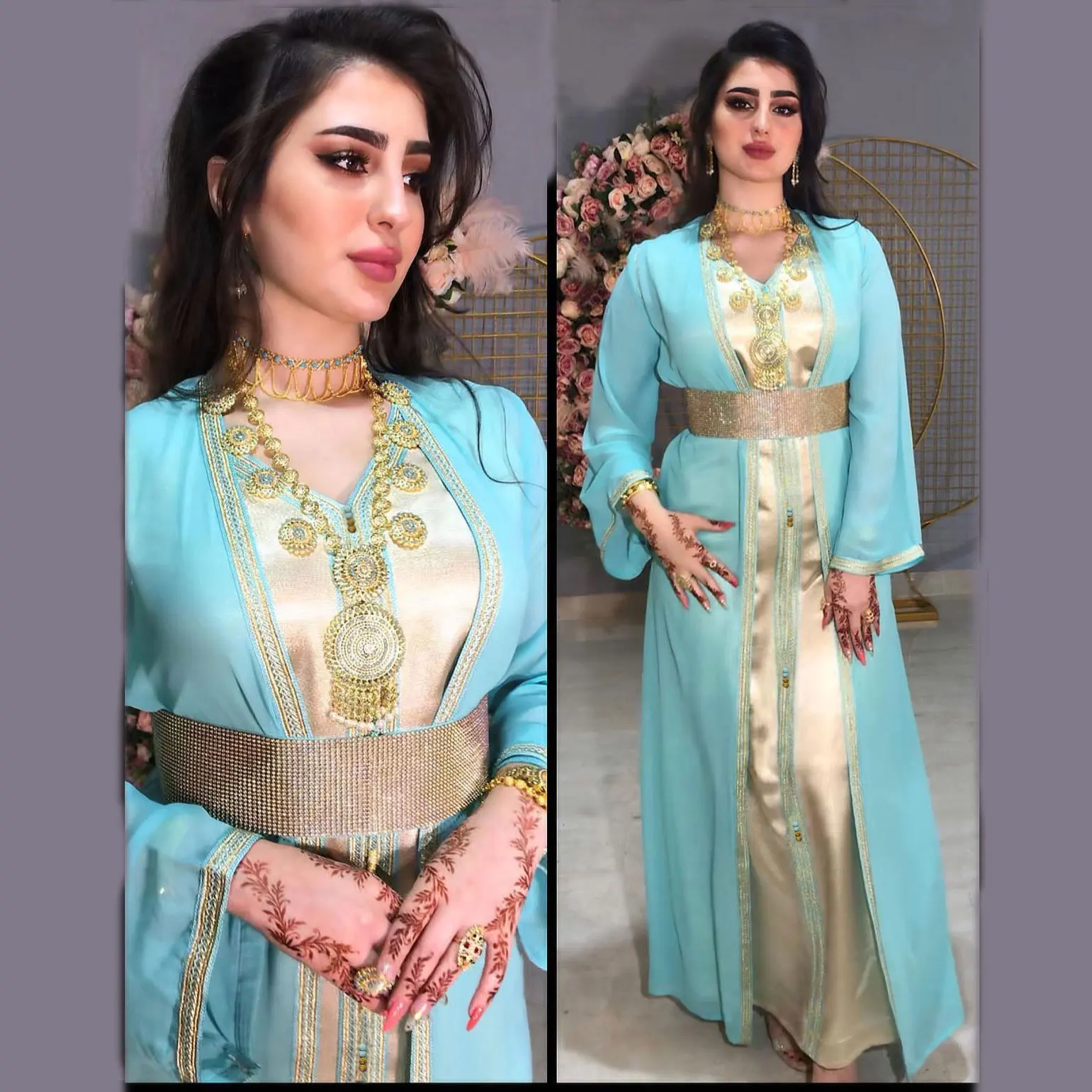 Kaftan Ramadan Abaya Dubai Turkey Islam Arabic Women Muslim Hijab Dress Sets Caftan Robe Longue Djellaba Kimono Femme Musulmane
Kaftan Ramadan Abaya Dubai Turkey Islam Arabic Women Muslim Hijab Dress Sets Caftan Robe Longue Djellaba Kimono Femme Musulmane
