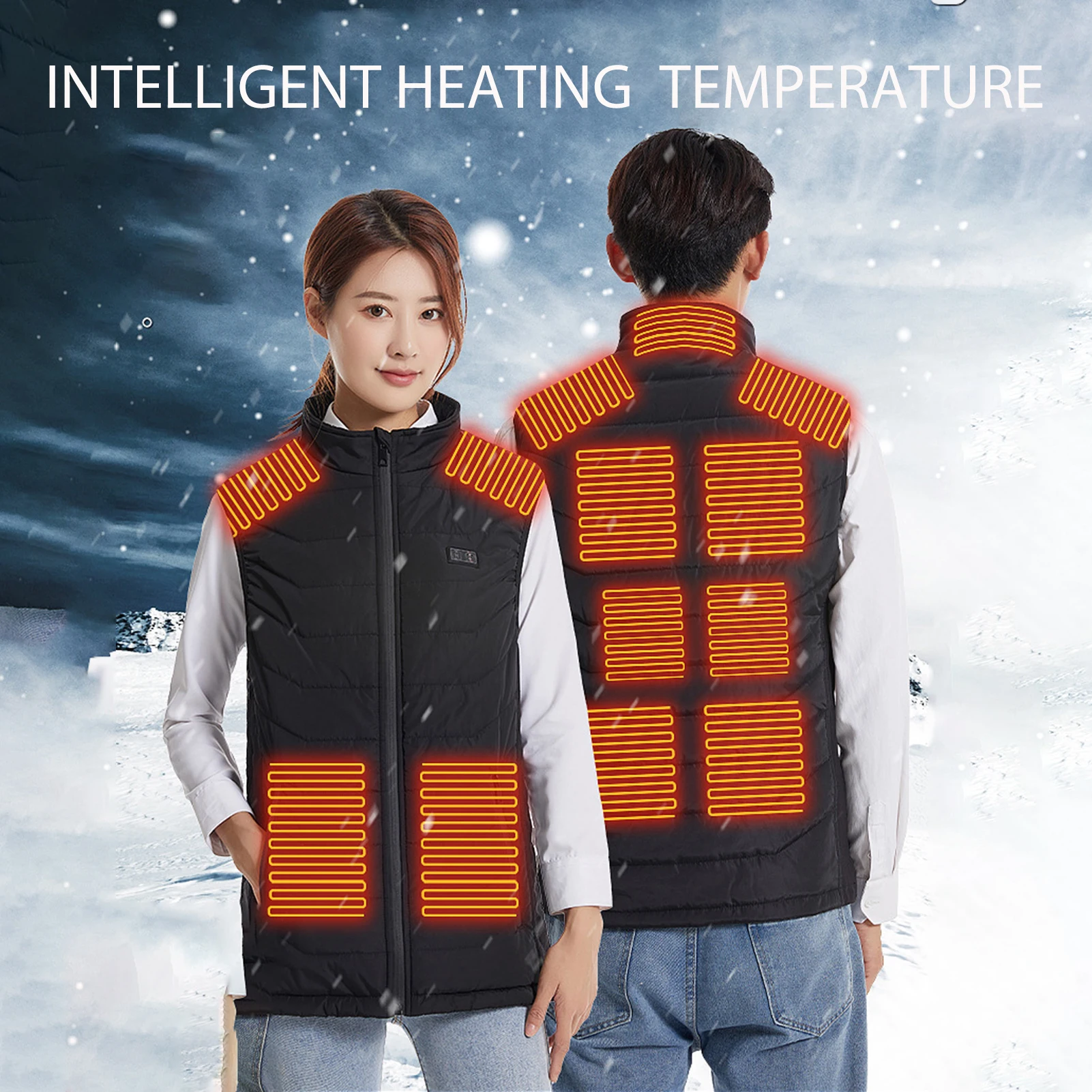 Upgraded Heated Vest 3 Levels Of Scientific Temperature Control For Cold Weather Outwear Clothes Nin668
Upgraded Heated Vest 3 Levels Of Scientific Temperature Control For Cold Weather Outwear Clothes Nin668