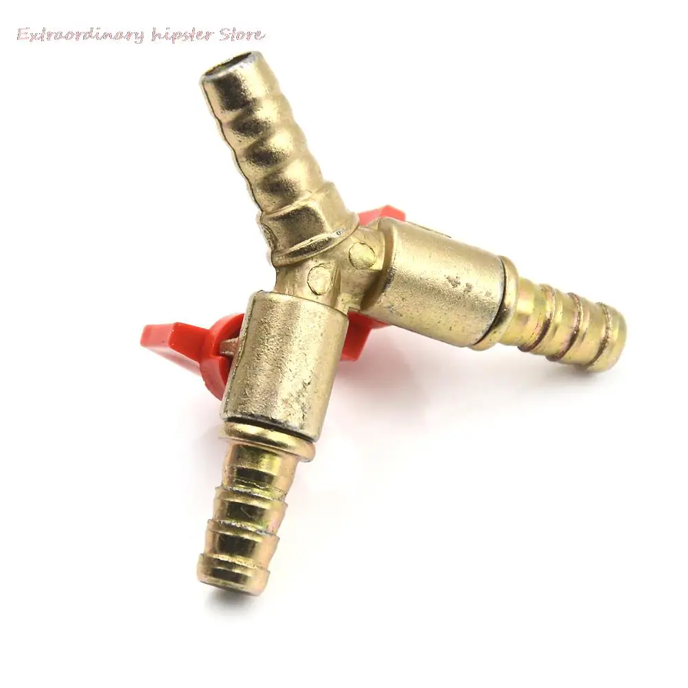 Great 1PC 10mm Brass Y 3-Way Shut Off Ball Valve Clamp Fitting Hose Barb Fuel Gas Water Oil For Garden Automotive Irrigation
Great 1PC 10mm Brass Y 3-Way Shut Off Ball Valve Clamp Fitting Hose Barb Fuel Gas Water Oil For Garden Automotive Irrigation