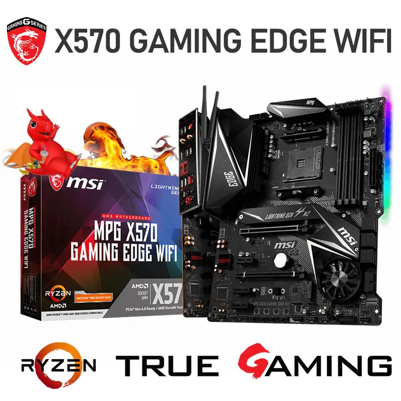 MSI MPG X570 игровой край WIFI Поддержка AMD Ryzen 9 X570 плаша-мама AM4 DDR4 128 ГБ 4400(OC) M.2 PCI-E 4.0 фотокомпьютер
MSI MPG X570 игровой край WIFI Поддержка AMD Ryzen 9 X570 плаша-мама AM4 DDR4 128 ГБ 4400(OC) M.2 PCI-E 4.0 фотокомпьютер