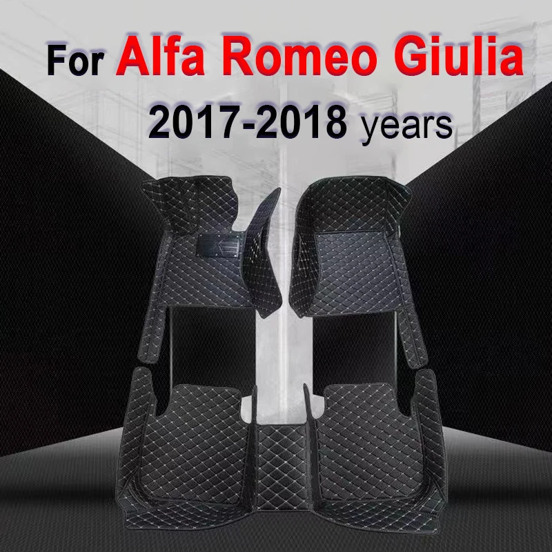 Car floor mats for Alfa Romeo Giulia 2017 2018 Custom auto foot Pads automobile carpet cover
Car floor mats for Alfa Romeo Giulia 2017 2018 Custom auto foot Pads automobile carpet cover