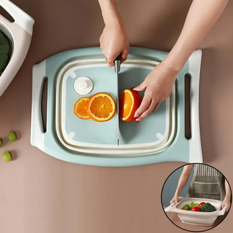Multifunctional Folding Cutting Board Collapsible Sink Drain Basket Washable Vegetables Chopping Blocks Kitchen Accessories
Multifunctional Folding Cutting Board Collapsible Sink Drain Basket Washable Vegetables Chopping Blocks Kitchen Accessories
