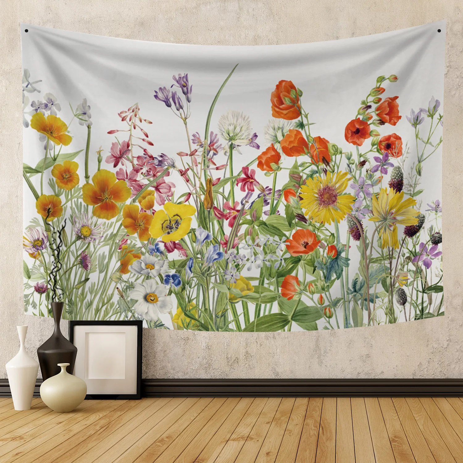 Colorful Floral Plants Tapestry Wild Flowers Tapestry Wall Hanging Nature Scenery Tapestry for Living Room Bedroom
Colorful Floral Plants Tapestry Wild Flowers Tapestry Wall Hanging Nature Scenery Tapestry for Living Room Bedroom