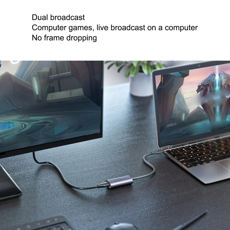 USB2.0 Audio Video Capture Card USB To HDMI-Compatible 4K 60HZ Game Live Recording OBS Video Capture Card
USB2.0 Audio Video Capture Card USB To HDMI-Compatible 4K 60HZ Game Live Recording OBS Video Capture Card