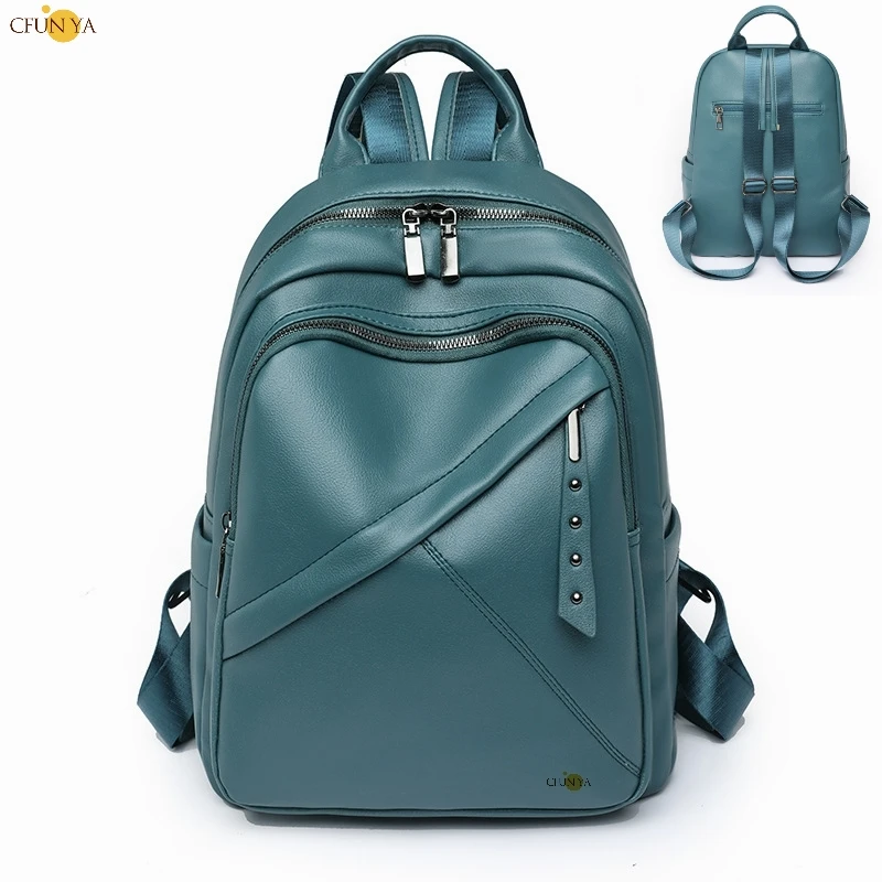 CFUN YA New Women Backpack Soft Leather Shoulder Bags Anti-Theft Travel Back Bag Multifunction School Bags For Students Mochila
CFUN YA New Women Backpack Soft Leather Shoulder Bags Anti-Theft Travel Back Bag Multifunction School Bags For Students Mochila