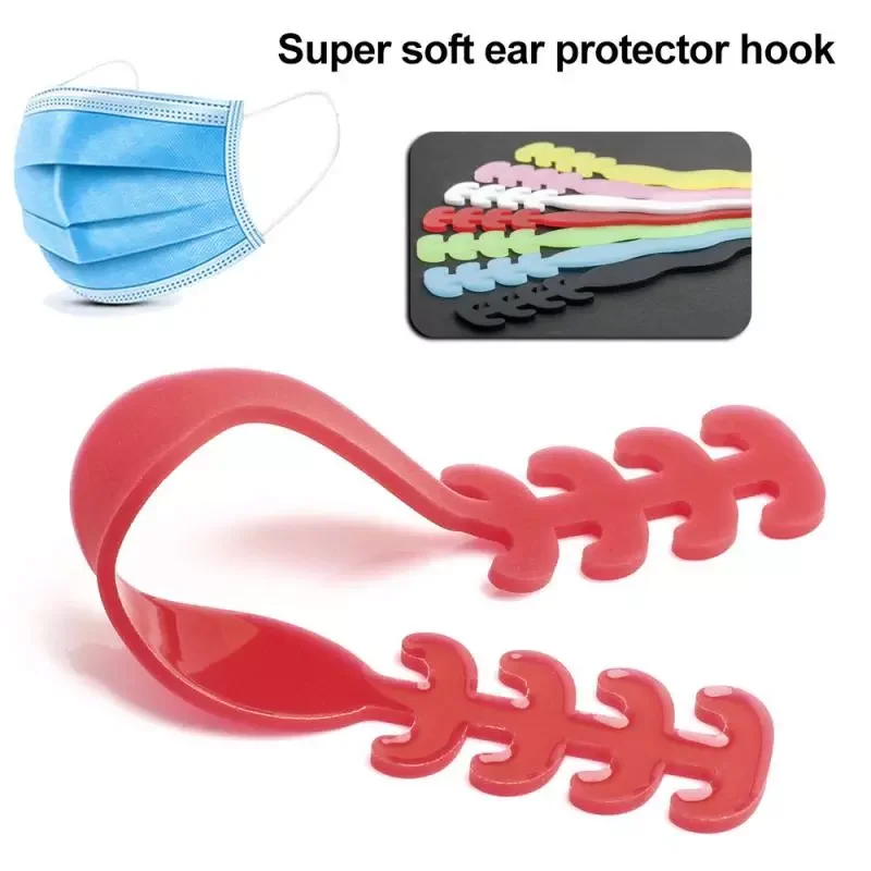 Anti-slip Mask Ear Grips Adjustable Hook Face Masks Buckle Soft Plastic Buckle Headwear Ear Protector Flexible Hooks
Anti-slip Mask Ear Grips Adjustable Hook Face Masks Buckle Soft Plastic Buckle Headwear Ear Protector Flexible Hooks