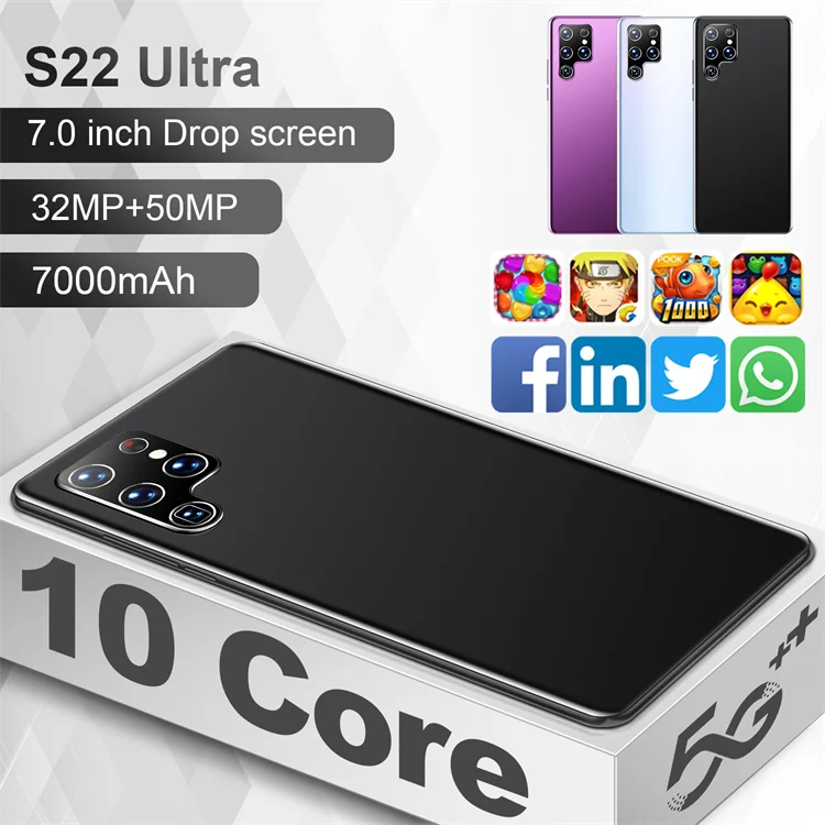 Новое поступление S22 Ultra 12 + 512 ГБ 7,0 дюймов Qualcomm888 CPU 5G смартфон 32 + 50 Мп 5000 мАч Dualcard глобальная версия полноэкранный сотовый телефон
Новое поступление S22 Ultra 12 + 512 ГБ 7,0 дюймов Qualcomm888 CPU 5G смартфон 32 + 50 Мп 5000 мАч Dualcard глобальная версия полноэкранный сотовый телефон