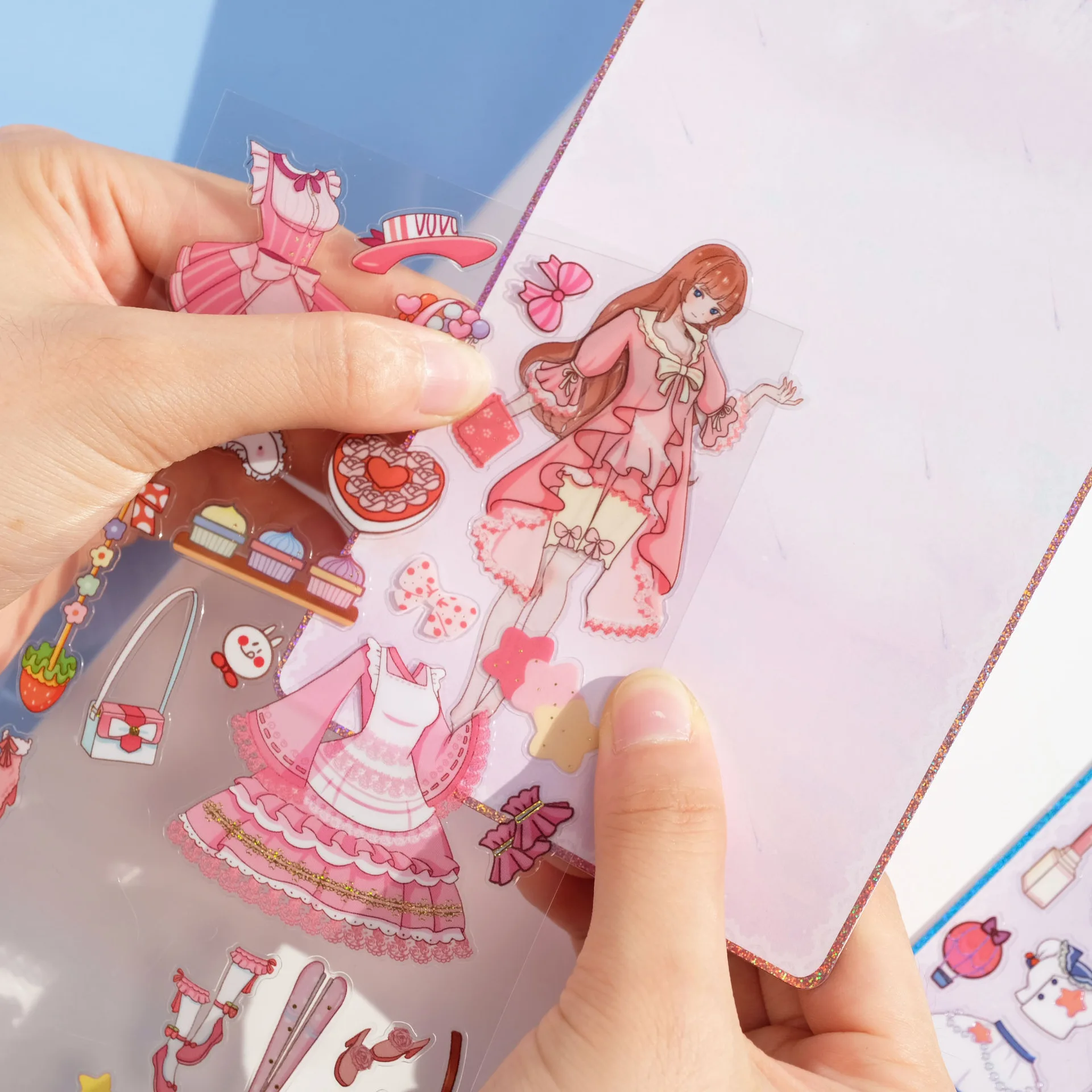 Original adult change sticker DIY decorative waterproof laser sticker 
Original adult change sticker DIY decorative waterproof laser sticker