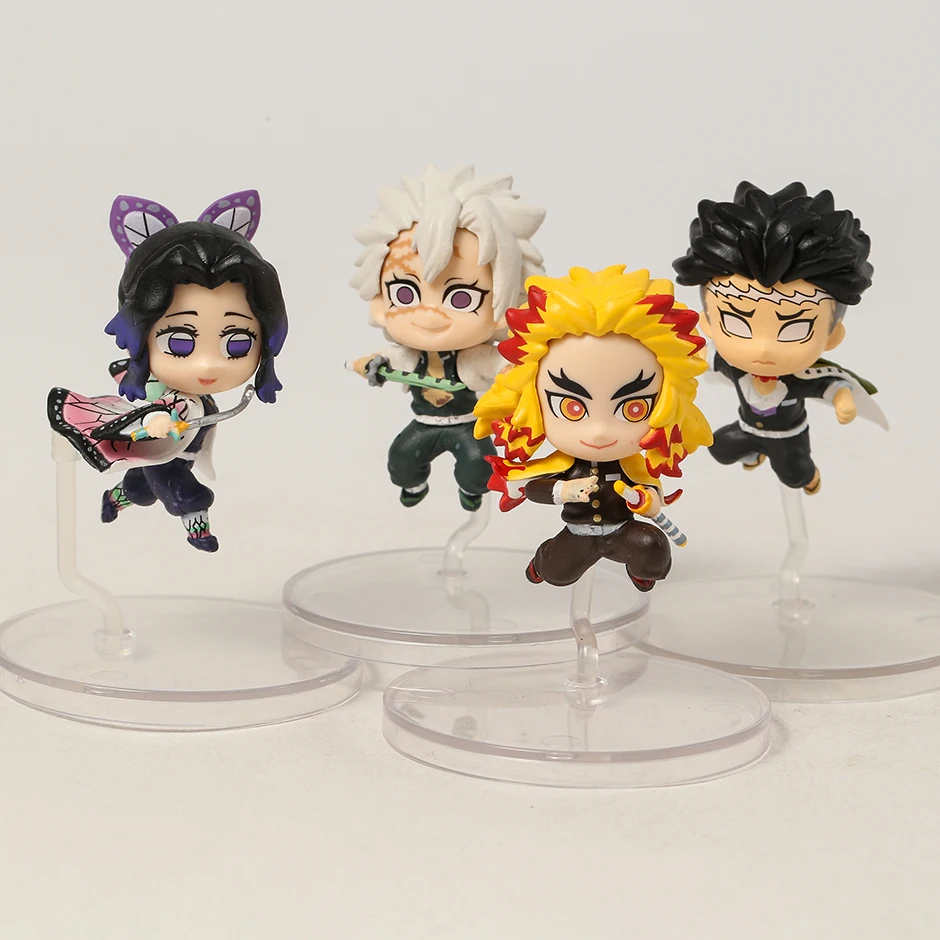 Модель Фигурки, рассекающая демонов, Kochou Shinobu Rengoku Kyoujurou Shinazugawa Sanemi Himejima Gyoumei, мини фигурка, игрушки 4 шт./компл.
Модель Фигурки, рассекающая демонов, Kochou Shinobu Rengoku Kyoujurou Shinazugawa Sanemi Himejima Gyoumei, мини фигурка, игрушки 4 шт./компл.