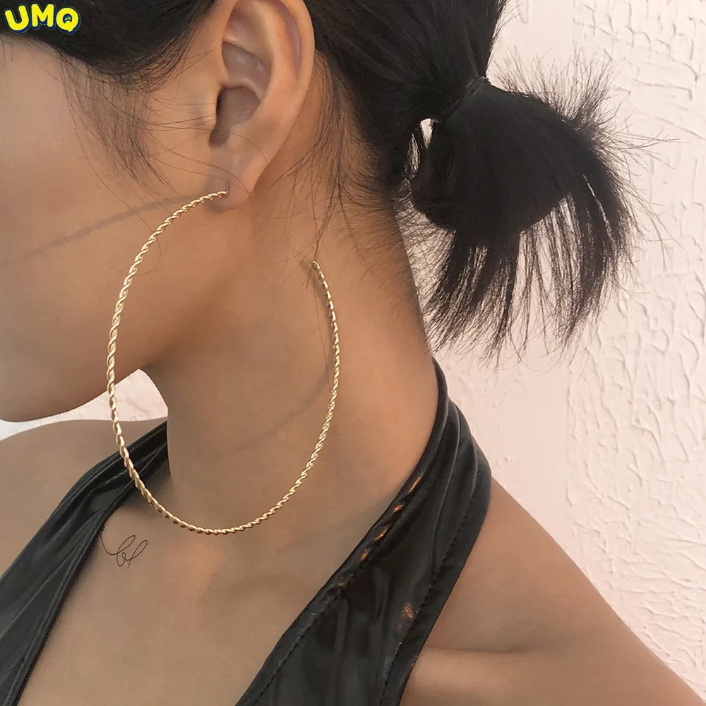 e9857 Exaggerated Oversized Circle Earrings Personality Temperament Punk Earrings Geometric Thin Earrings gifts for Women
e9857 Exaggerated Oversized Circle Earrings Personality Temperament Punk Earrings Geometric Thin Earrings gifts for Women