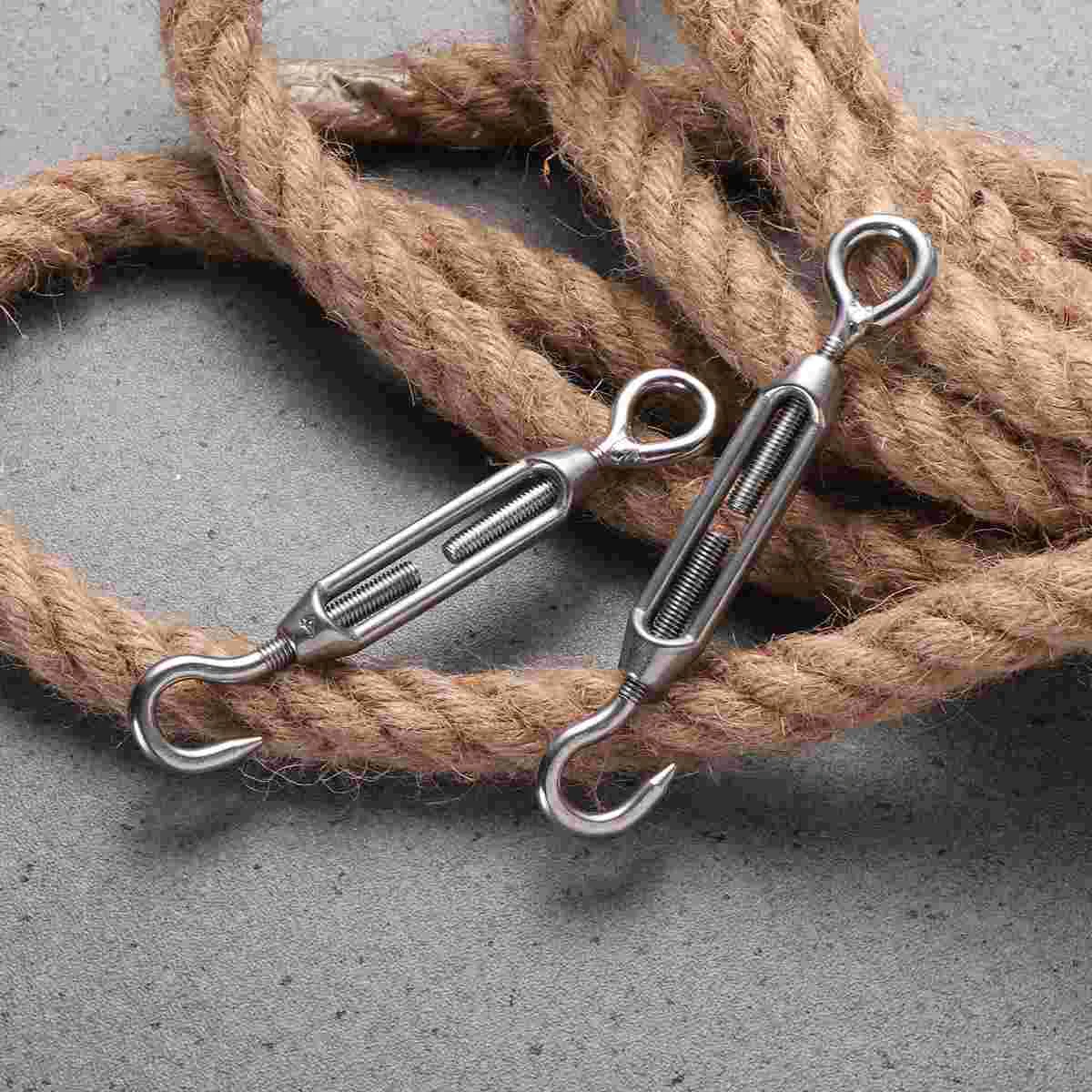 Turnbuckle Wire Rope Cable Clip Stainless Clamp Rigging Gate Adjustable Fence Sailboat Marine Hook Steel Door Screen Duty Heavy
Turnbuckle Wire Rope Cable Clip Stainless Clamp Rigging Gate Adjustable Fence Sailboat Marine Hook Steel Door Screen Duty Heavy