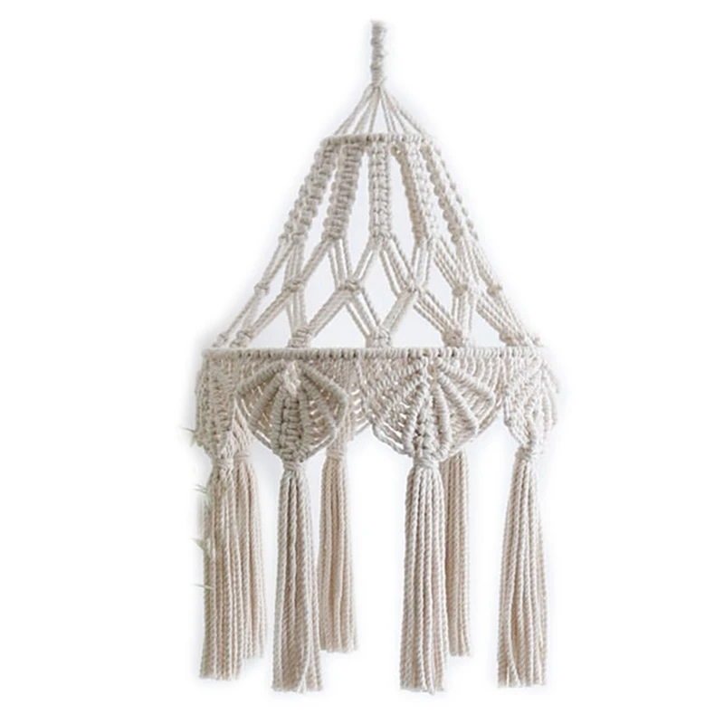 Bohemian Handmade Woven Lampshade Macrame Wall Hanging Lamp Room Coffee Restaurant Decoration Tapestry Lampshade Bedroom
Bohemian Handmade Woven Lampshade Macrame Wall Hanging Lamp Room Coffee Restaurant Decoration Tapestry Lampshade Bedroom