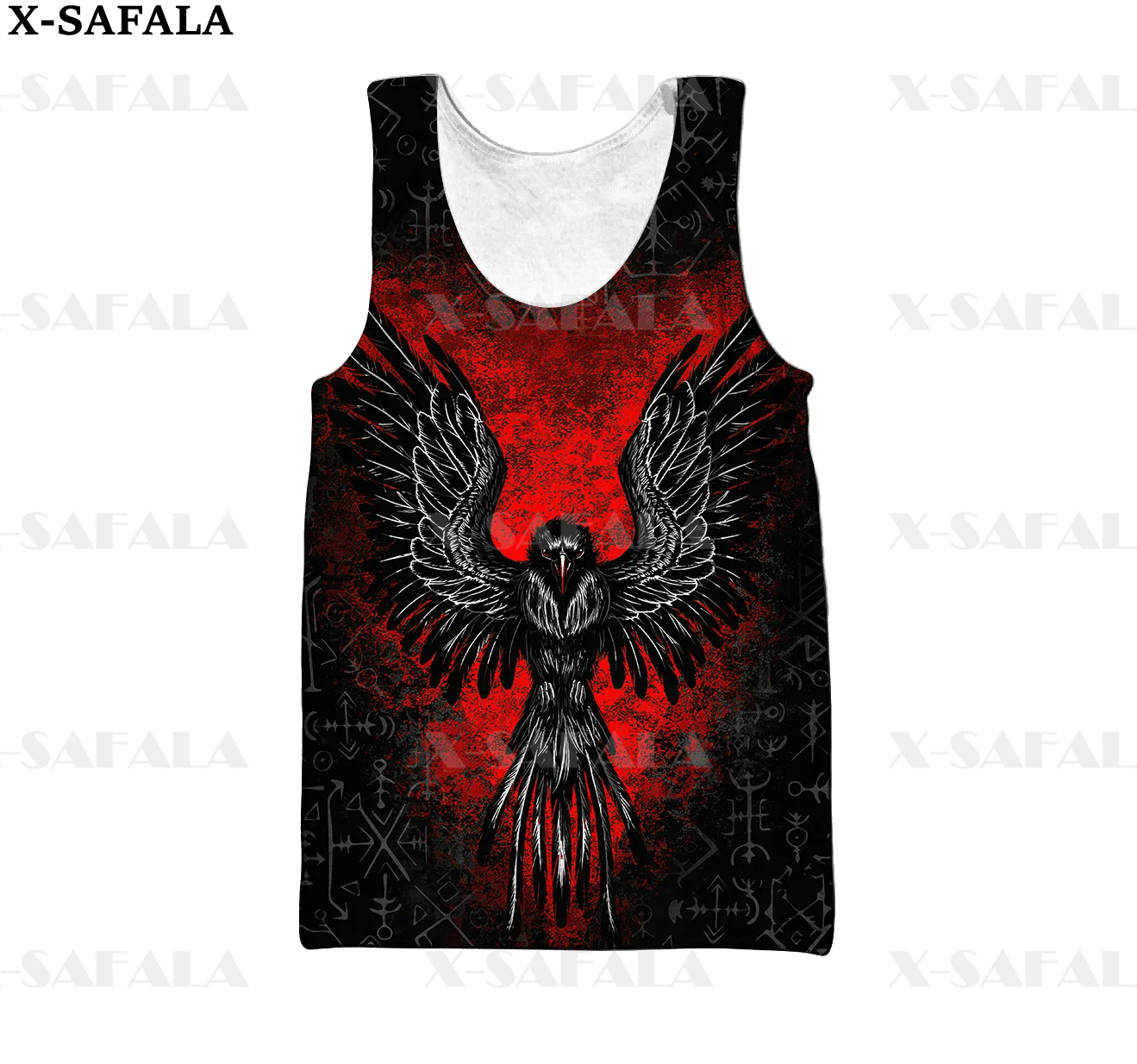 Viking Odin's Ravens Red Moon Tree Of Life 3D Print Men Shirt Vest Harajuku Sleeveless T-shirt Summer streetwear Tank Tops-2
Viking Odin's Ravens Red Moon Tree Of Life 3D Print Men Shirt Vest Harajuku Sleeveless T-shirt Summer streetwear Tank Tops-2