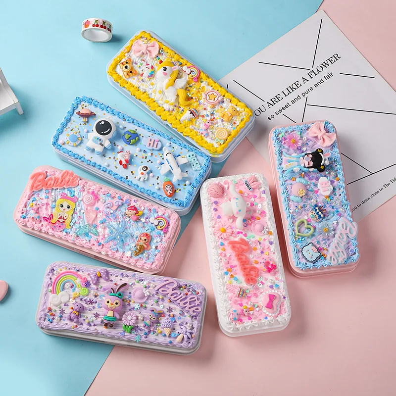 2022 new Internet celebrity cream glue stationery box handmade DIY stationery box homemade primary school pencil case
2022 new Internet celebrity cream glue stationery box handmade DIY stationery box homemade primary school pencil case