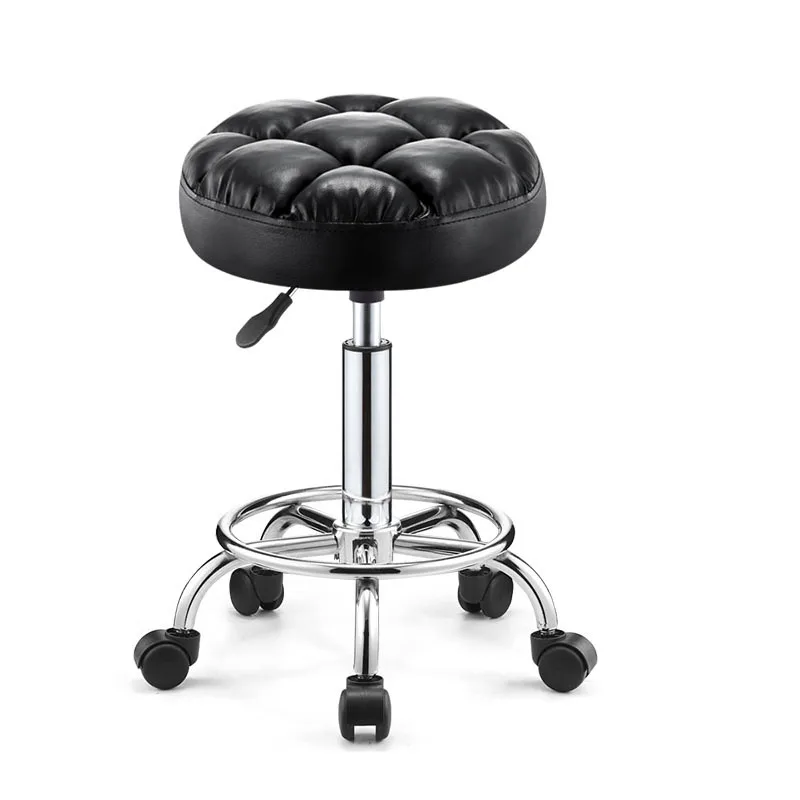 Beauty Salon Barber Shop Chair Furniture Hairdressing Chair Rotary Lifting With Wheels Round Stool Manicure Soft Leather Chairs
Beauty Salon Barber Shop Chair Furniture Hairdressing Chair Rotary Lifting With Wheels Round Stool Manicure Soft Leather Chairs