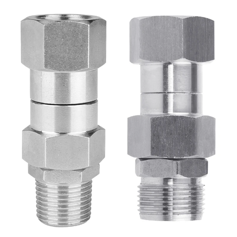 Durable Quick Connector Rustproof Kink Free 3/8'' NPT Male Thread Fitting/M22 14mm Swivel Joint for Pressure Washer 1pc
Durable Quick Connector Rustproof Kink Free 3/8'' NPT Male Thread Fitting/M22 14mm Swivel Joint for Pressure Washer 1pc