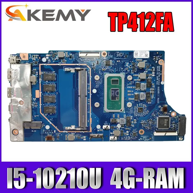 TP412 для ASUS Vivobook Flip TP412FAC TP412FA TP412F TP412 материнская плата для ноутбука, оригинальная материнская плата 100%, Диагональ экрана-4 Гб ОЗУ
TP412 для ASUS Vivobook Flip TP412FAC TP412FA TP412F TP412 материнская плата для ноутбука, оригинальная материнская плата 100%, Диагональ экрана-4 Гб ОЗУ