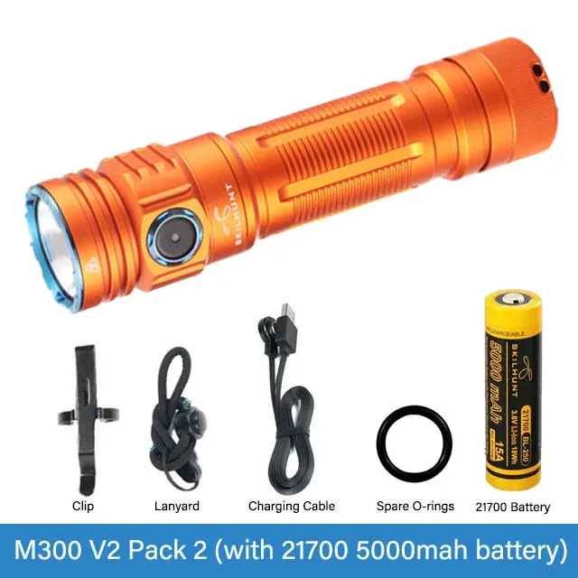 SKILHUNT M300 V2 3000 люмен фонарик
SKILHUNT M300 V2 3000 люмен фонарик