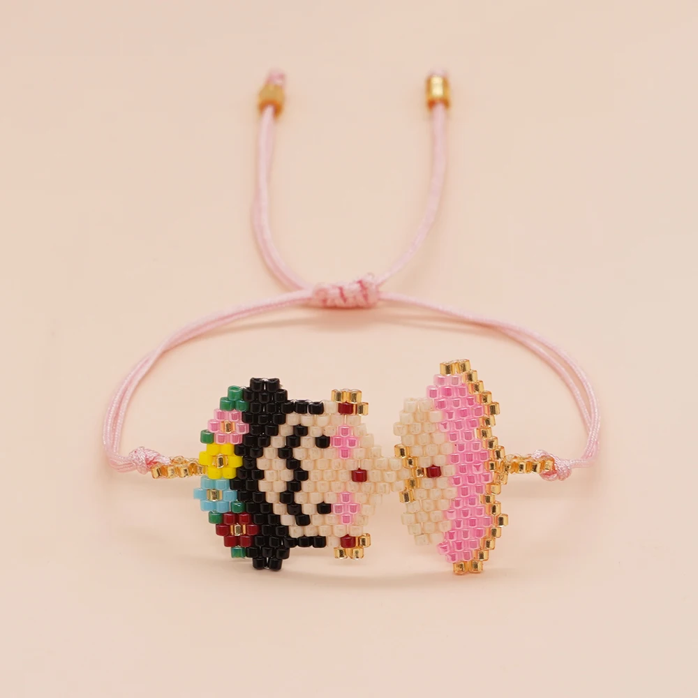 Go2boho Mexico Artist Frida Pattern Handmade Woven Bracelet Miyuki Beads Adjustable Rope Bracelets Jewelry
Go2boho Mexico Artist Frida Pattern Handmade Woven Bracelet Miyuki Beads Adjustable Rope Bracelets Jewelry