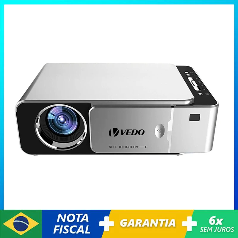T6 Mini Projector 3500 Lumens Smart TV WIFI Portable Home Theater Cinema Sync Android Phone Beamer LED Projectors For 4K Movie
T6 Mini Projector 3500 Lumens Smart TV WIFI Portable Home Theater Cinema Sync Android Phone Beamer LED Projectors For 4K Movie