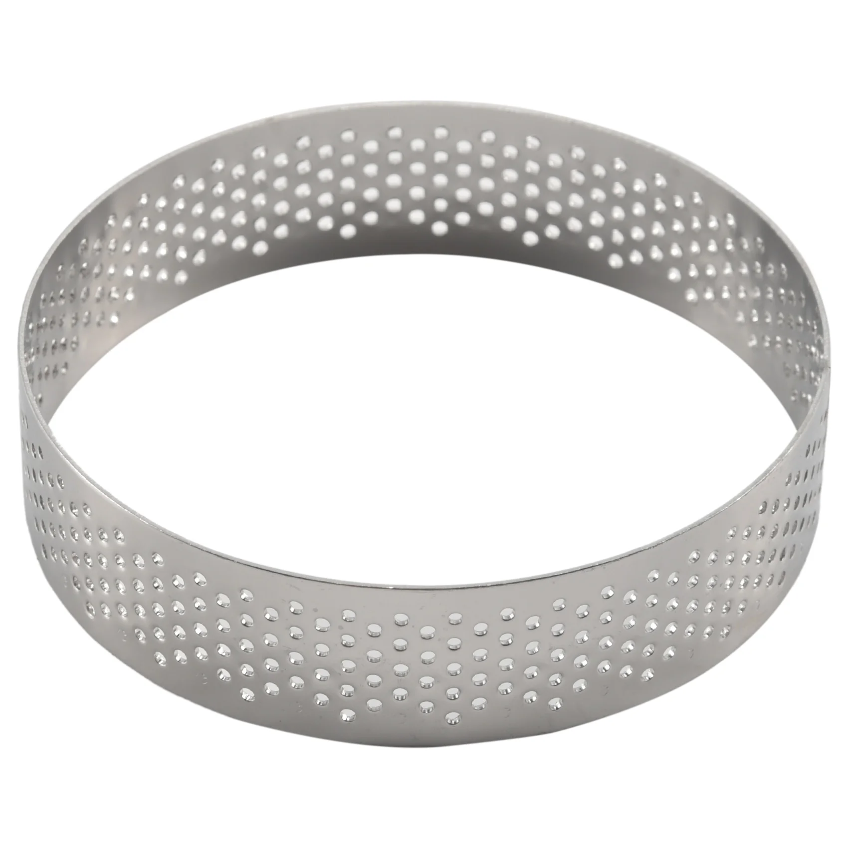 10 Pcs Circular Stainless Steel Tart Ring Tower Pie Cake Mould Baking Tools Perforated Cake Mousse Ring,8cm
10 Pcs Circular Stainless Steel Tart Ring Tower Pie Cake Mould Baking Tools Perforated Cake Mousse Ring,8cm