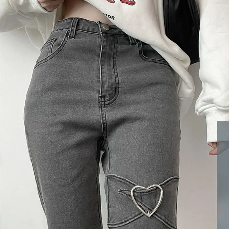 Love Design Sense Babes High Waist Micro Horn Y2k Jeans for Women 2022 Korean Casual Loose Version Slim High Waist Jeans Womens
Love Design Sense Babes High Waist Micro Horn Y2k Jeans for Women 2022 Korean Casual Loose Version Slim High Waist Jeans Womens