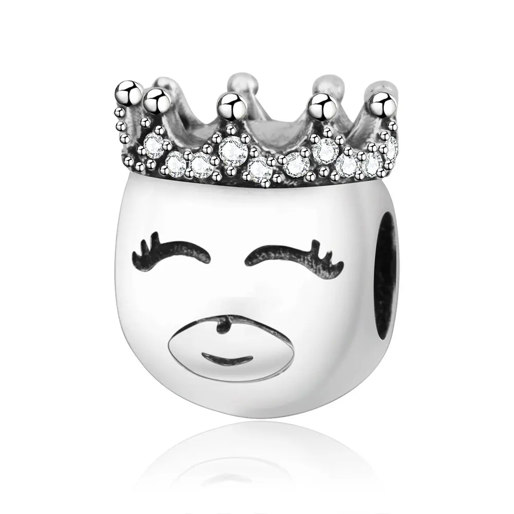Fit Original Pandora Charm Bracelet 925 Sterling Silver Cute men's crown beads, zircon loquat 2023 gift DIY Making
Fit Original Pandora Charm Bracelet 925 Sterling Silver Cute men's crown beads, zircon loquat 2023 gift DIY Making