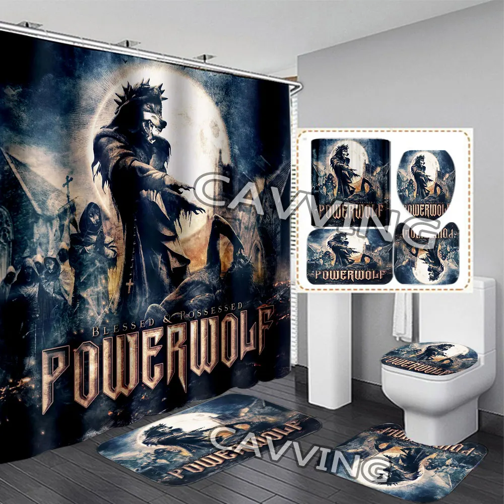 Rock Band 3D Shower Curtains Waterproof Bathroom Curtain Anti-slip Bath Mat Set Toilet Rugs Carpet Home Decor T02
Rock Band 3D Shower Curtains Waterproof Bathroom Curtain Anti-slip Bath Mat Set Toilet Rugs Carpet Home Decor T02