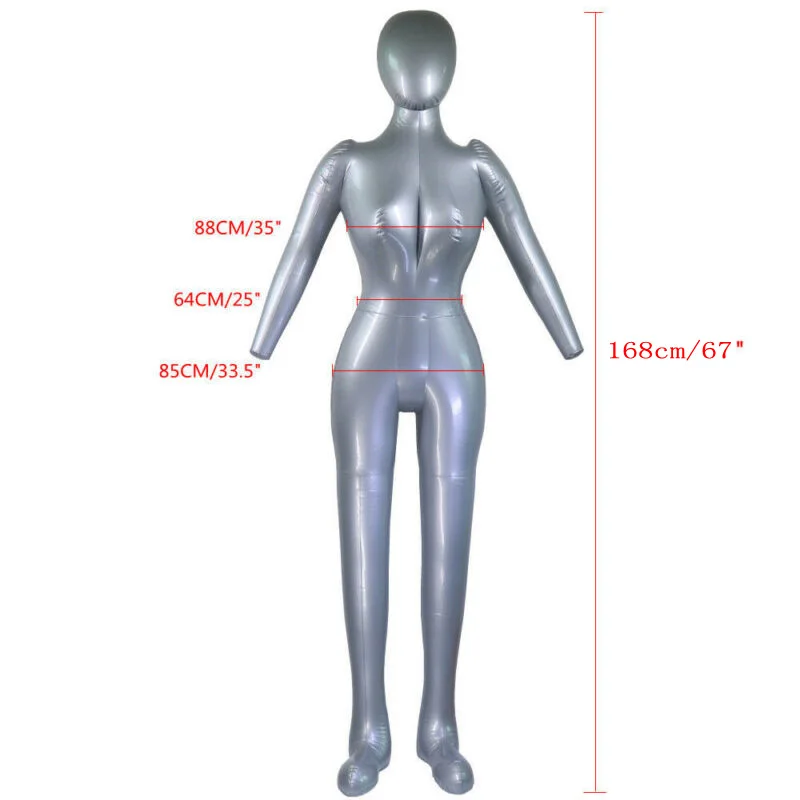 Replacement Inflatable Model Torso Underwear Woman 165cm Accessories Display Female Full Body Mannequin Durable
Replacement Inflatable Model Torso Underwear Woman 165cm Accessories Display Female Full Body Mannequin Durable