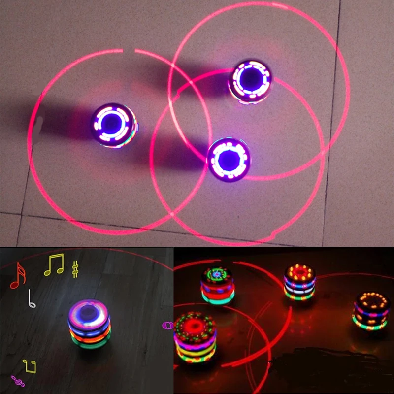Colorful Light Up Toy Spinning Top Whipping Top Flash Musical Classic Baby Children Toy Birthday Gift Peg-top Gyro Kids YOYO
Colorful Light Up Toy Spinning Top Whipping Top Flash Musical Classic Baby Children Toy Birthday Gift Peg-top Gyro Kids YOYO