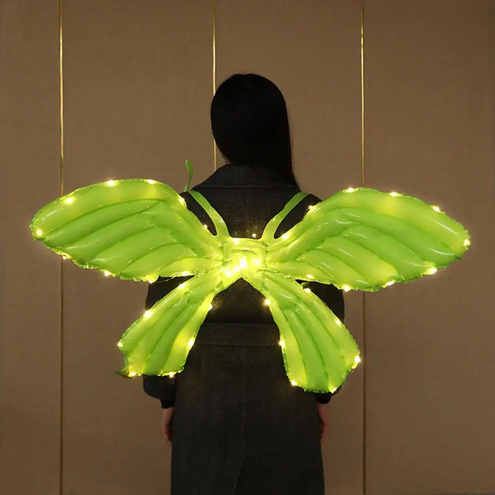 Inflatable Toy Luminous with Light String Soft Photo Props PVC Glowing Design Inflatable Wing Butterfly Birthday Gift
Inflatable Toy Luminous with Light String Soft Photo Props PVC Glowing Design Inflatable Wing Butterfly Birthday Gift