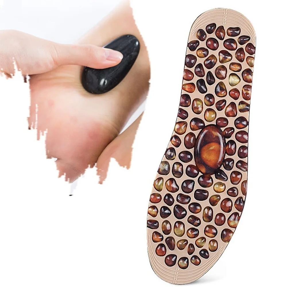 

Cobble Foot Massage Magnetic Massage Insole Feet Massage Physiotherapy Therapy Acupressure Weight Loss Slimming Insoles Unisex