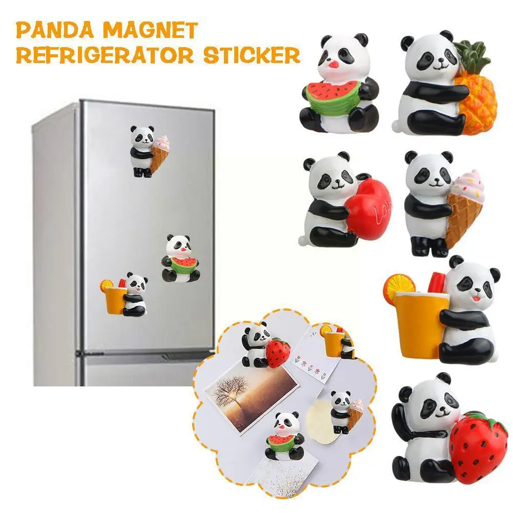 Wholesale Fridge magnet Resin refrigerator Magnetic Cute Fridge Fruit Stickers Panda pet Decor Magnet Home P9O1
Wholesale Fridge magnet Resin refrigerator Magnetic Cute Fridge Fruit Stickers Panda pet Decor Magnet Home P9O1