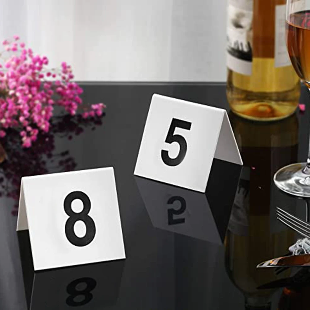 10*Table Number Signs 1-10 Number Display Sign White/yellow For Dining Room Restaurant Table Tag Home Decoration Accessories
10*Table Number Signs 1-10 Number Display Sign White/yellow For Dining Room Restaurant Table Tag Home Decoration Accessories