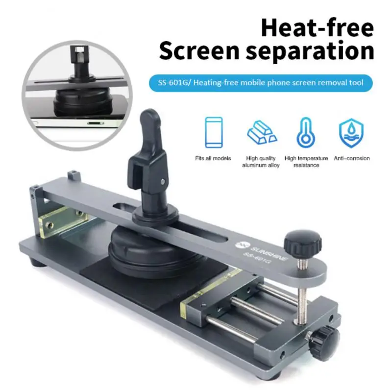 SUNSHINE SS-601G Heating-Free LCD Screen Separator For IPhone Samsung Mobile Phone Screen Opening Disassembly Repair Tools
SUNSHINE SS-601G Heating-Free LCD Screen Separator For IPhone Samsung Mobile Phone Screen Opening Disassembly Repair Tools