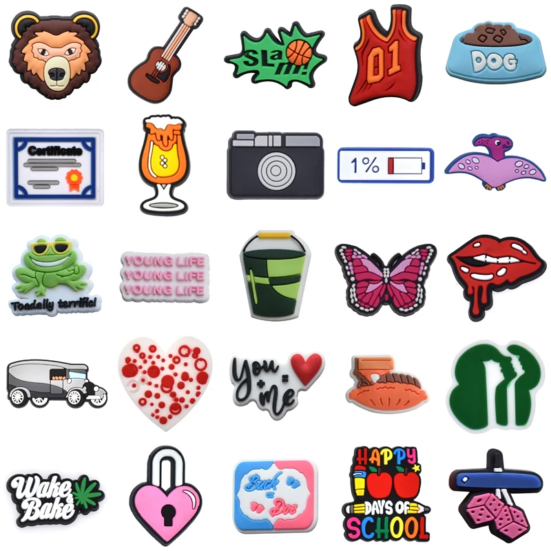 Packs Decorations for Crocs Women Charm Wholesale Bulk Girl Shoe Charms Gifts Para Pins Kids Set Jeans Men Shoes Accessories Boy
Packs Decorations for Crocs Women Charm Wholesale Bulk Girl Shoe Charms Gifts Para Pins Kids Set Jeans Men Shoes Accessories Boy